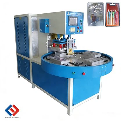 Macchina per saldatura e taglio HF per blister in PET