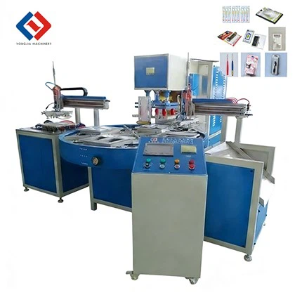 Macchina per sigillare e tagliare la plastica